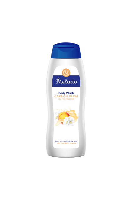 Gel douche Melado pêche et jasmin 750 ml