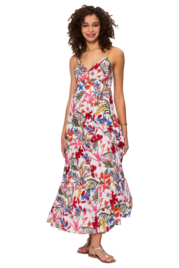Robe femme 100% voile de coton double origine inde
