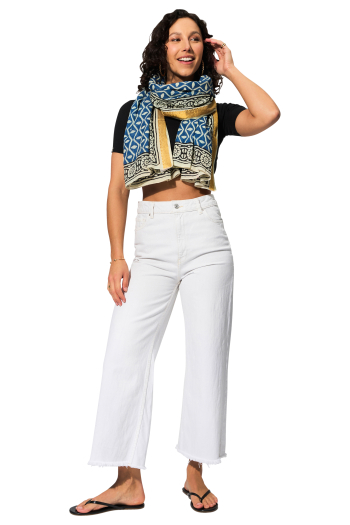 Foulard pareo 100% coton origine inde