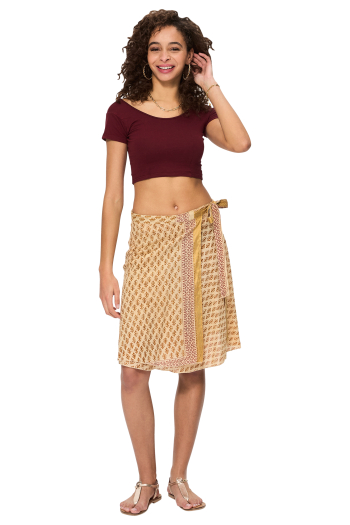 Jupe femme 100% coton origine inde