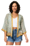 Kimono femme 100% coton origine inde