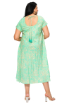 Robe grande taille 100% coton origine inde