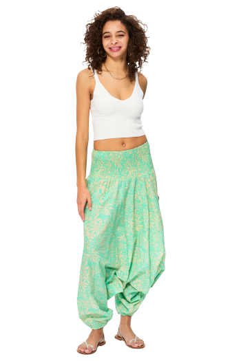 Sarouel 3en 1 femme 100% coton origine inde