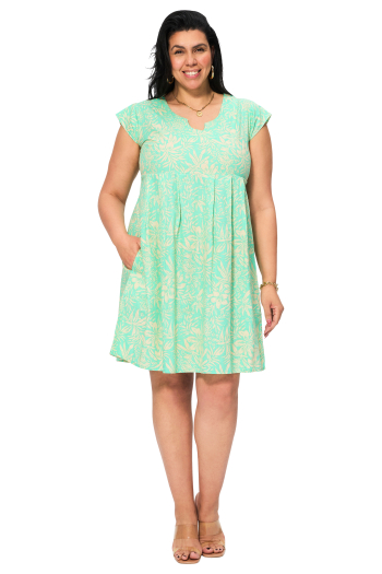 Robe grande taille 100% coton origine inde