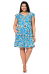 Robe grande taille 100% coton origine inde