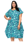 Robe grande taille 100% voile de coton origine inde