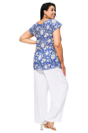 Chemisier grande taille 100% voile de coton origine inde