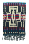 Écharpe ethnique xxl 100% polyester origine inde